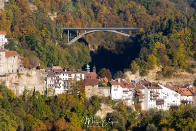 Vue sur la vieille vlle